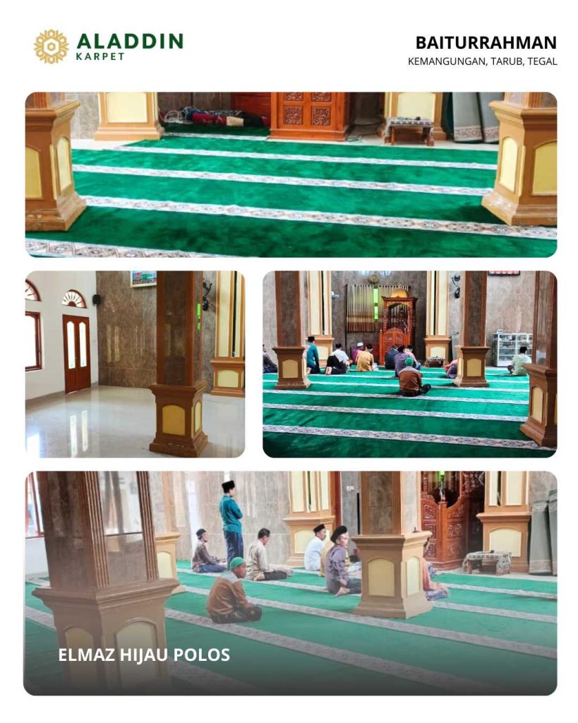 Jual Karpet Masjid Tegal Berkualitas Tebal Meteran Harga Murah Banyak Motif